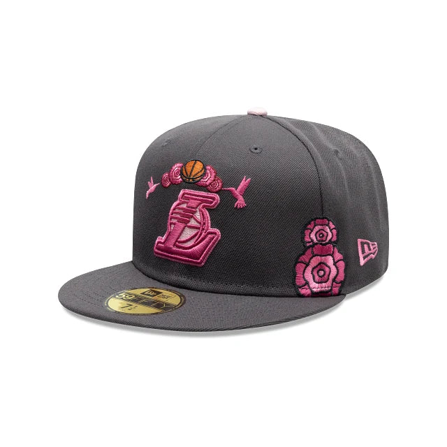 Los Angeles Lakers NBA Day Of The Dead 59FIFTY Cerrada