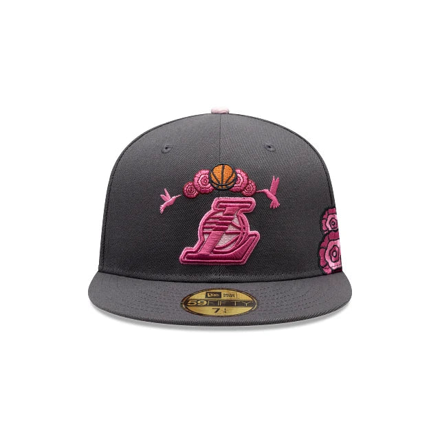 Los Angeles Lakers NBA Day Of The Dead 59FIFTY Cerrada