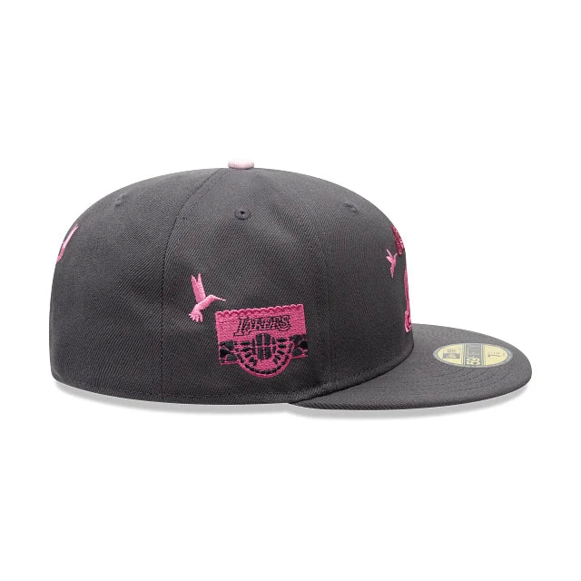 Los Angeles Lakers NBA Day Of The Dead 59FIFTY Cerrada