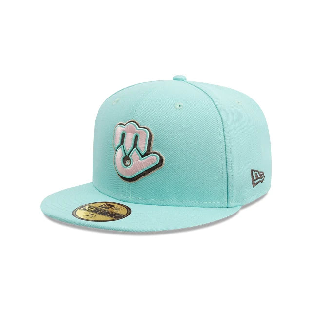 Diablos Rojos del México LMB Fangear 59FIFTY Cerrada Turquesa