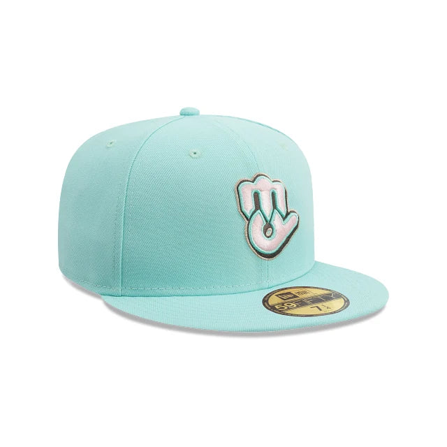 Diablos Rojos del México LMB Fangear 59FIFTY Cerrada Turquesa