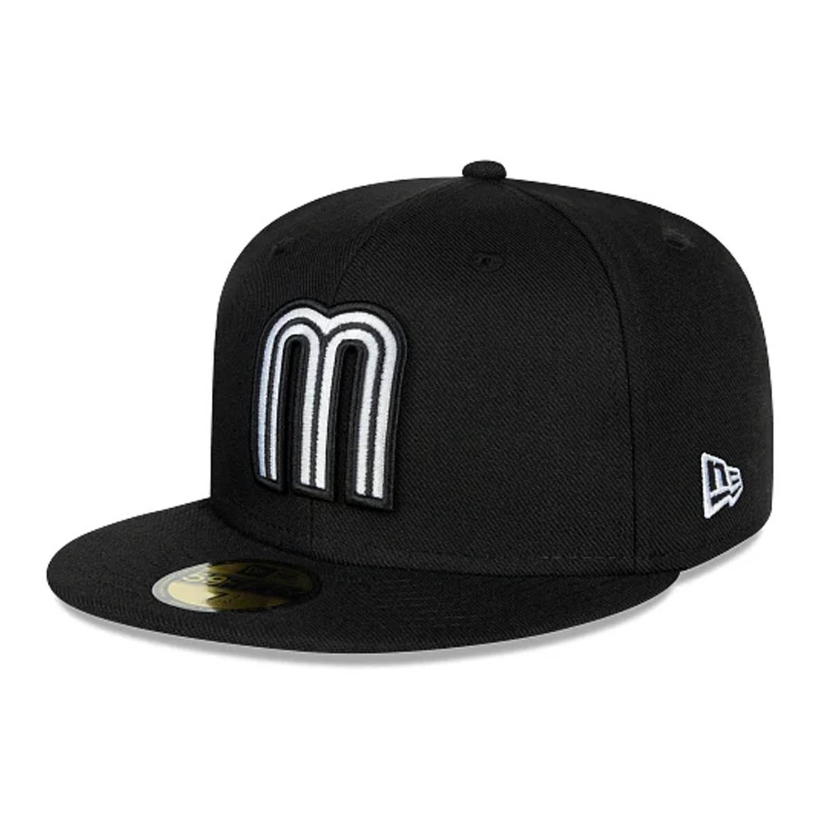 México 59FIFTY Cerrada "M" Negra