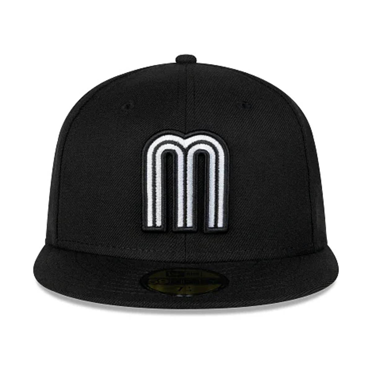 México 59FIFTY Cerrada "M" Negra