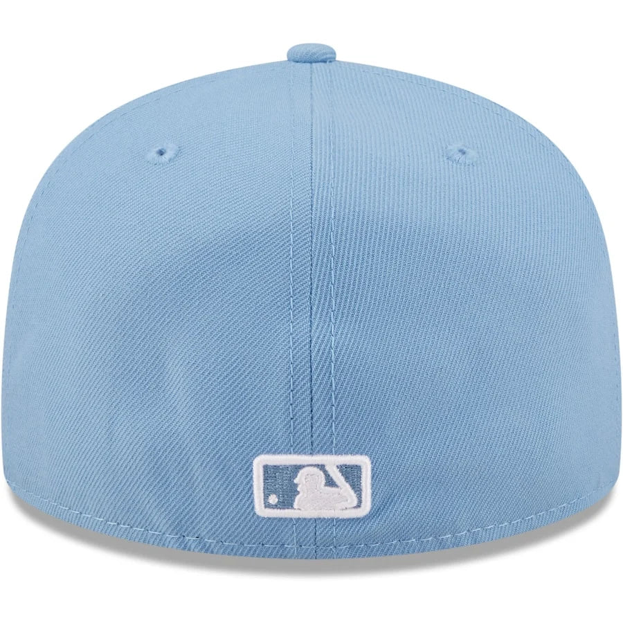 Chicago White Sox Sky Blue Logo White 59FIFTY Cerrada