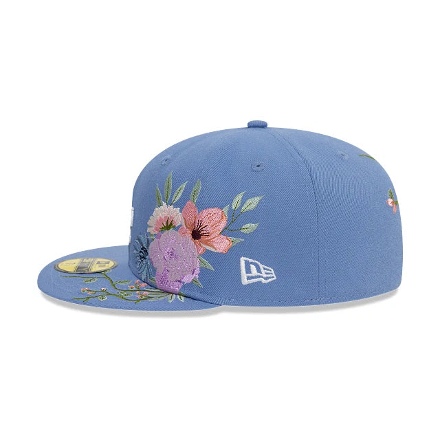 Los Angeles Dodgers MLB Floral 59FIFTY Cerrada