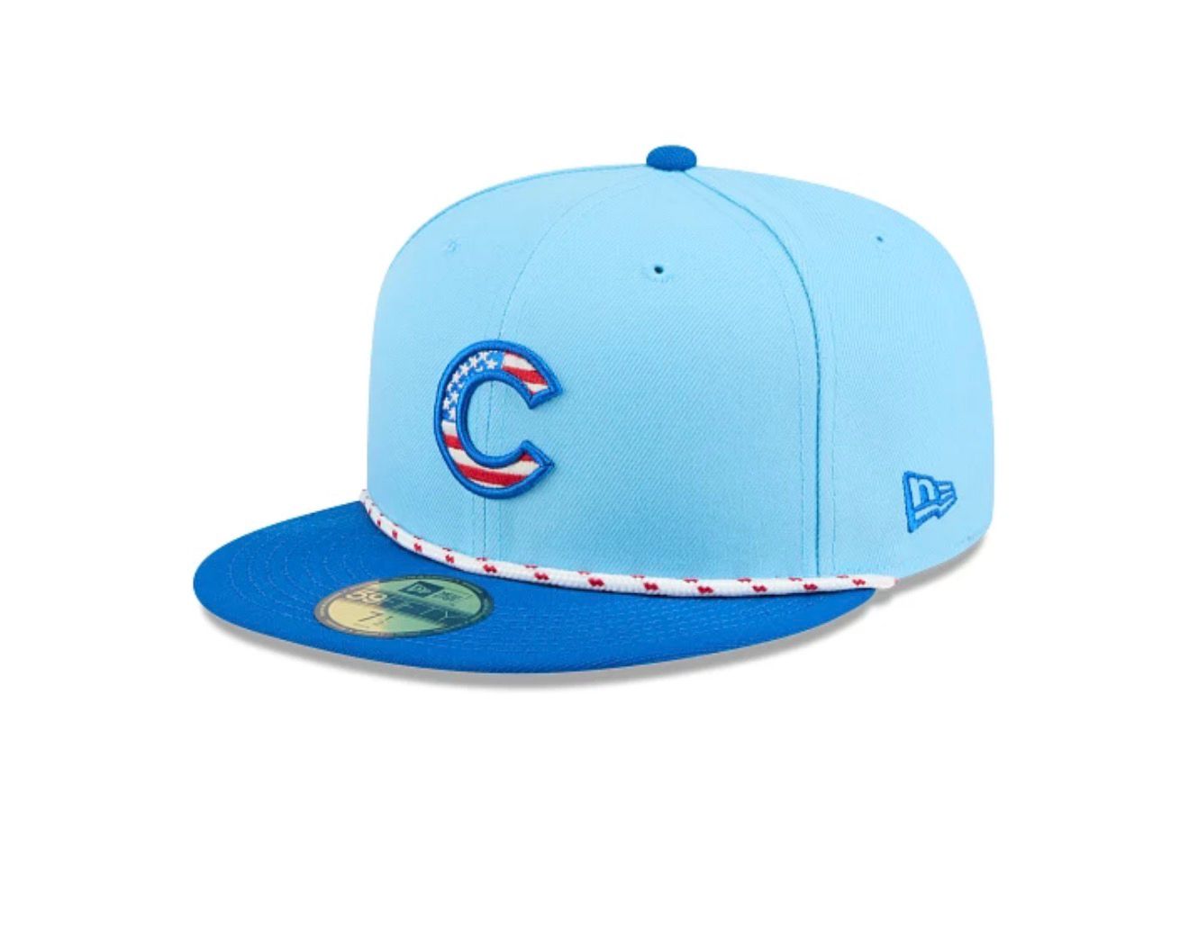 Chicago CUbs MLB 4TH of July 59FIFTY Cerrada