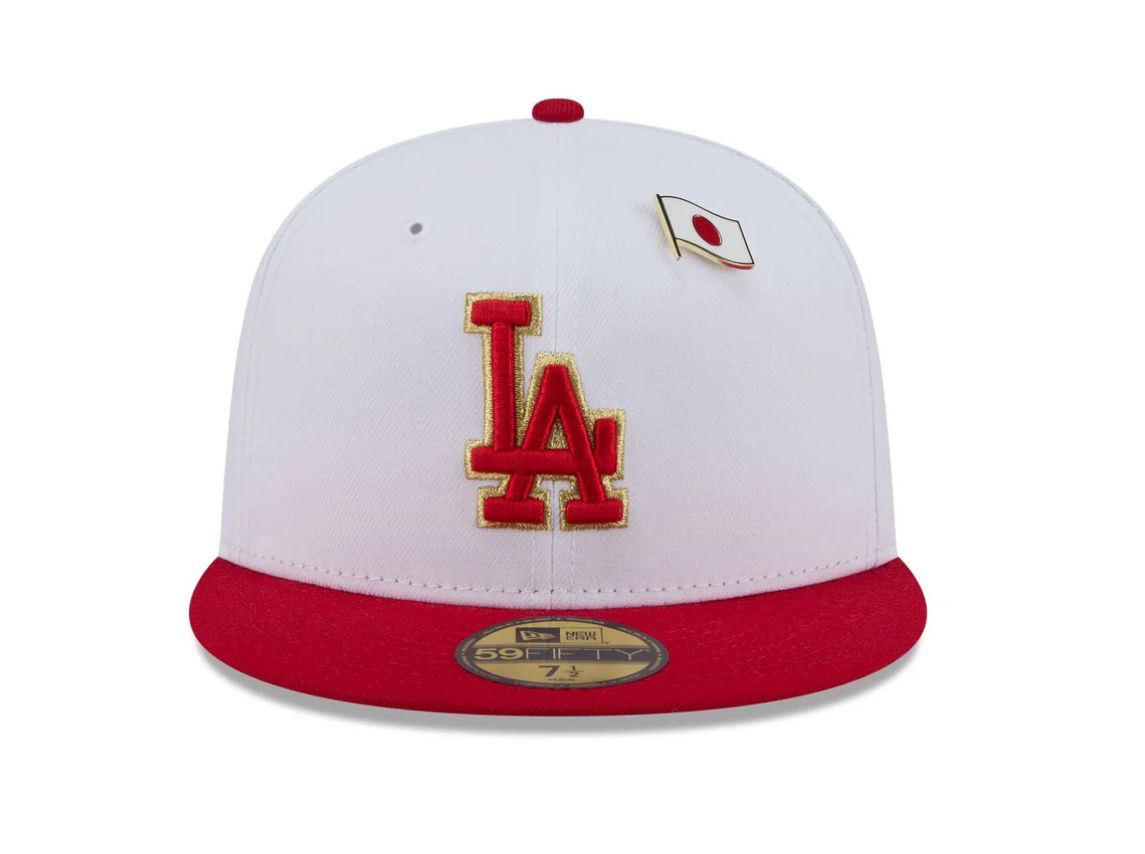 Los Angeles Dodgers Japón MLB Country Flags 59FIFTY Cerrada