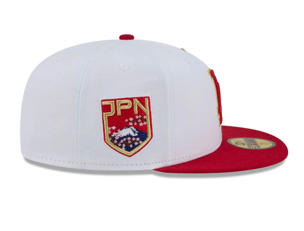 Los Angeles Dodgers Japón MLB Country Flags 59FIFTY Cerrada