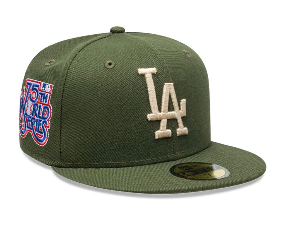 Los Angeles Dodgers MLB Green Blush 59FIFTY Cerrada