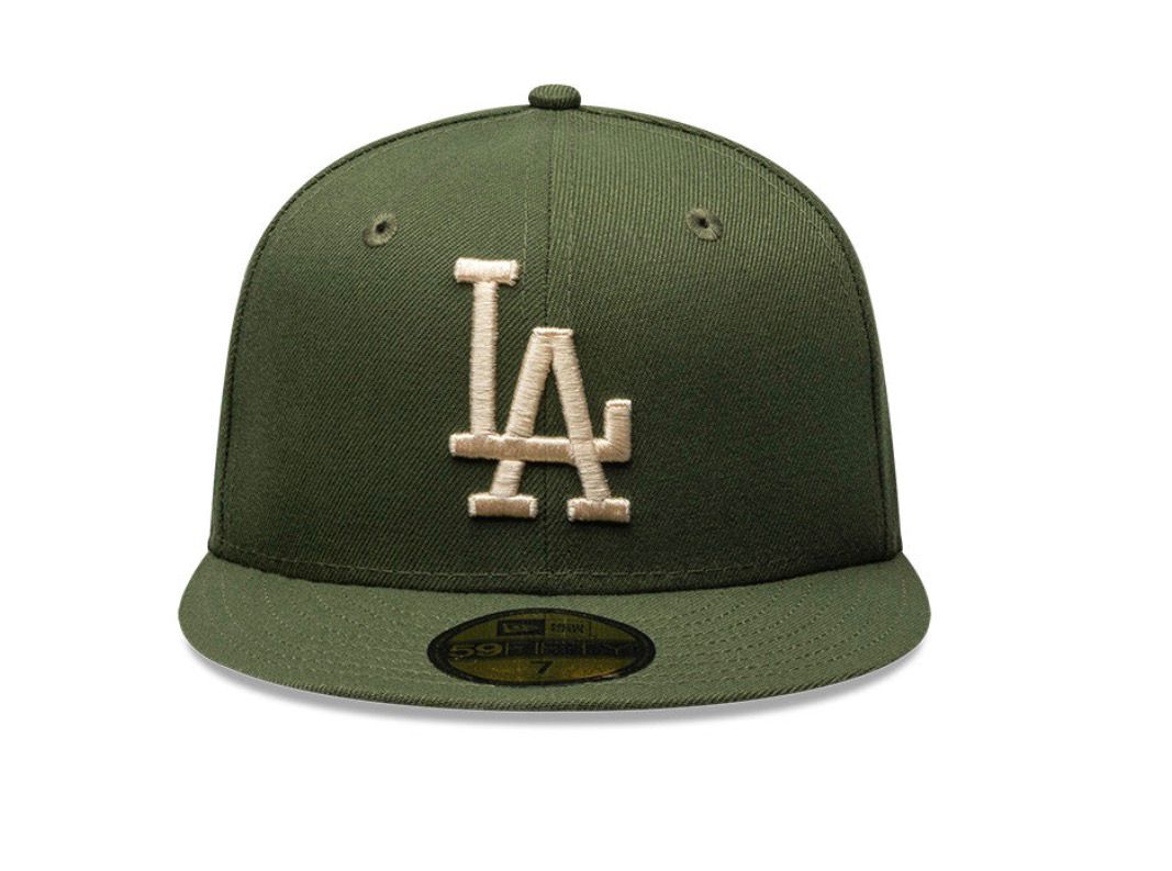 Los Angeles Dodgers MLB Green Blush 59FIFTY Cerrada