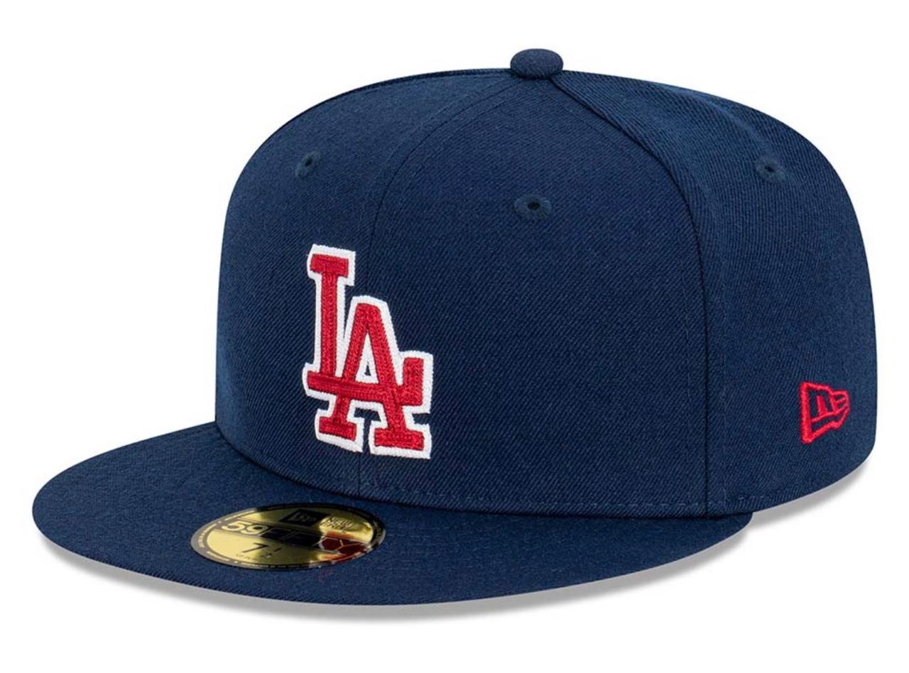 Gorra 59Fifty MLB Los Angeles Dodgers Seasonal Chain Stitch Azul