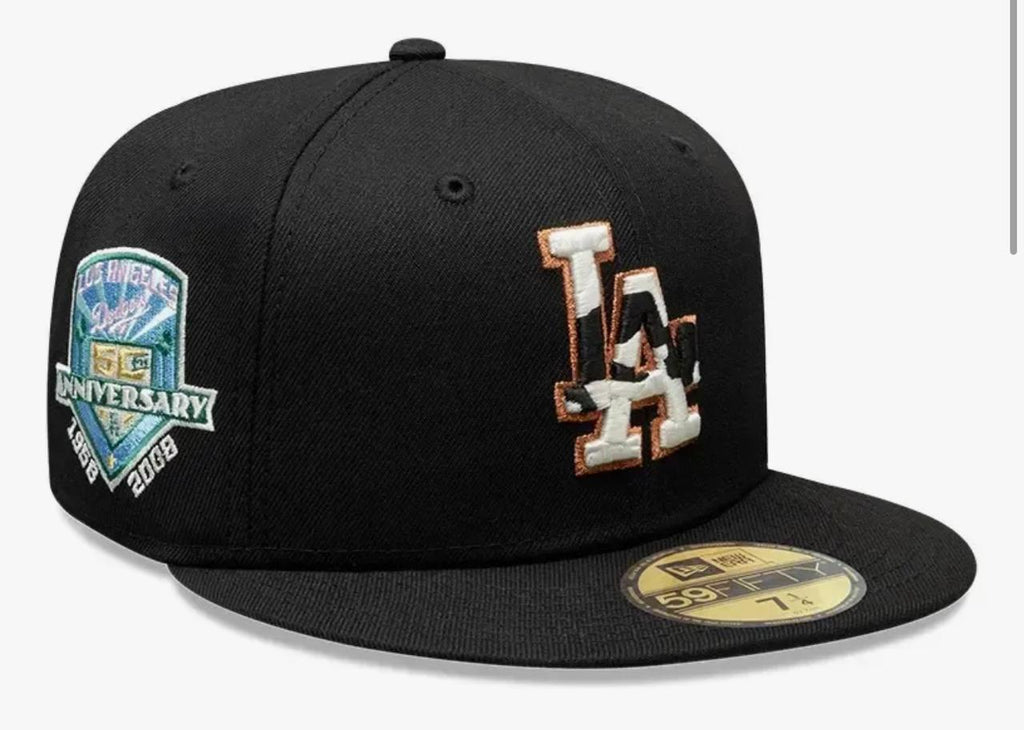Los Angeles Dodgers Aniversario COW MLB 59 FIFTY Cerrrada