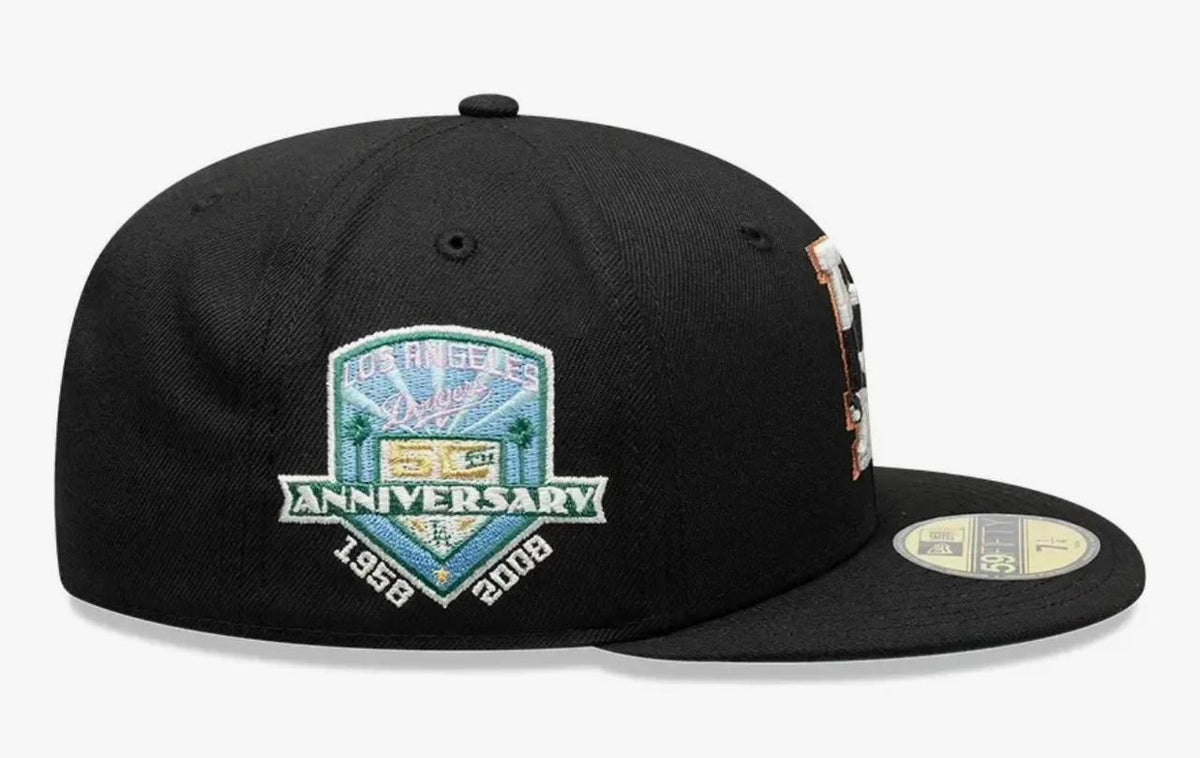 Los Angeles Dodgers Aniversario COW MLB 59 FIFTY Cerrrada