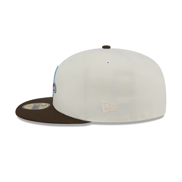 Boston Red Sox MLB Chrome Walnut 59FIFTY Cerrada